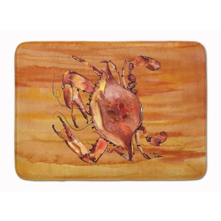 Carolines Treasures Crab Machine Washable Memory Foam Mat 8139-RUG